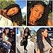 Maxine Deep Curly Human Hair Lace Front Wigs 130% Density Brazilian Virgin Curly Wave Wig with Baby Hair for Black Women 18Inch