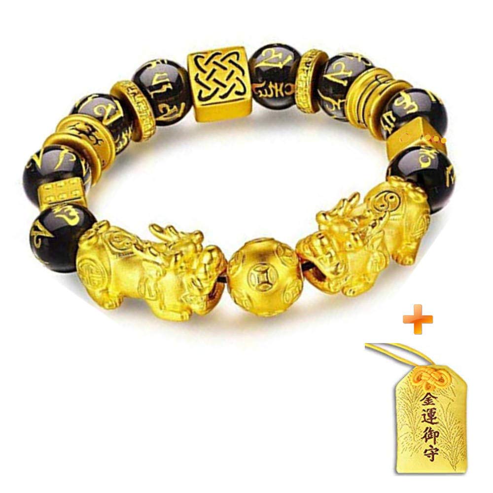 Mua 五本爪皇帝龍 Matchdor 天然石開運 財運 強力 金運 仕事運 ギャンブル運 魔除け 厄除け お守り ブレスレット パワーストーン 12mm 金運御守り付き Tren Amazon Nhật Chinh Hang 21 Fado