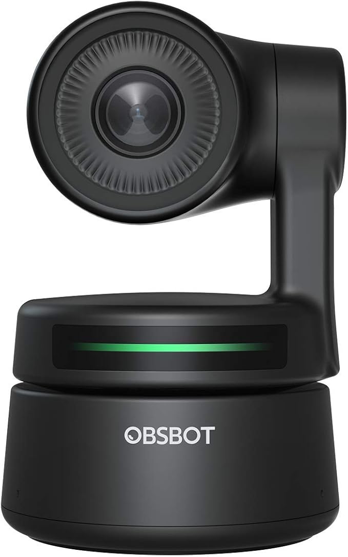 OBSBOT Tiny AIPowered PTZ cam, Full HD 1080p Video Conferencing