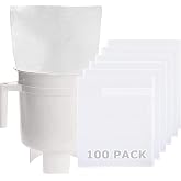 Cold Brew Coffee Filter Bags - 100 Pack Home Cold Brew System Filters for Cold Brew Coffee Maker 11.25''x13'' Home Model Disposable Coffee Brewing Bag