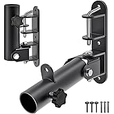 Kipika Wall Mount Landmine Attachment for Olympic Bars, V Bar Row Landmine Handle Attachment for Barbell Bar, Viking Press La