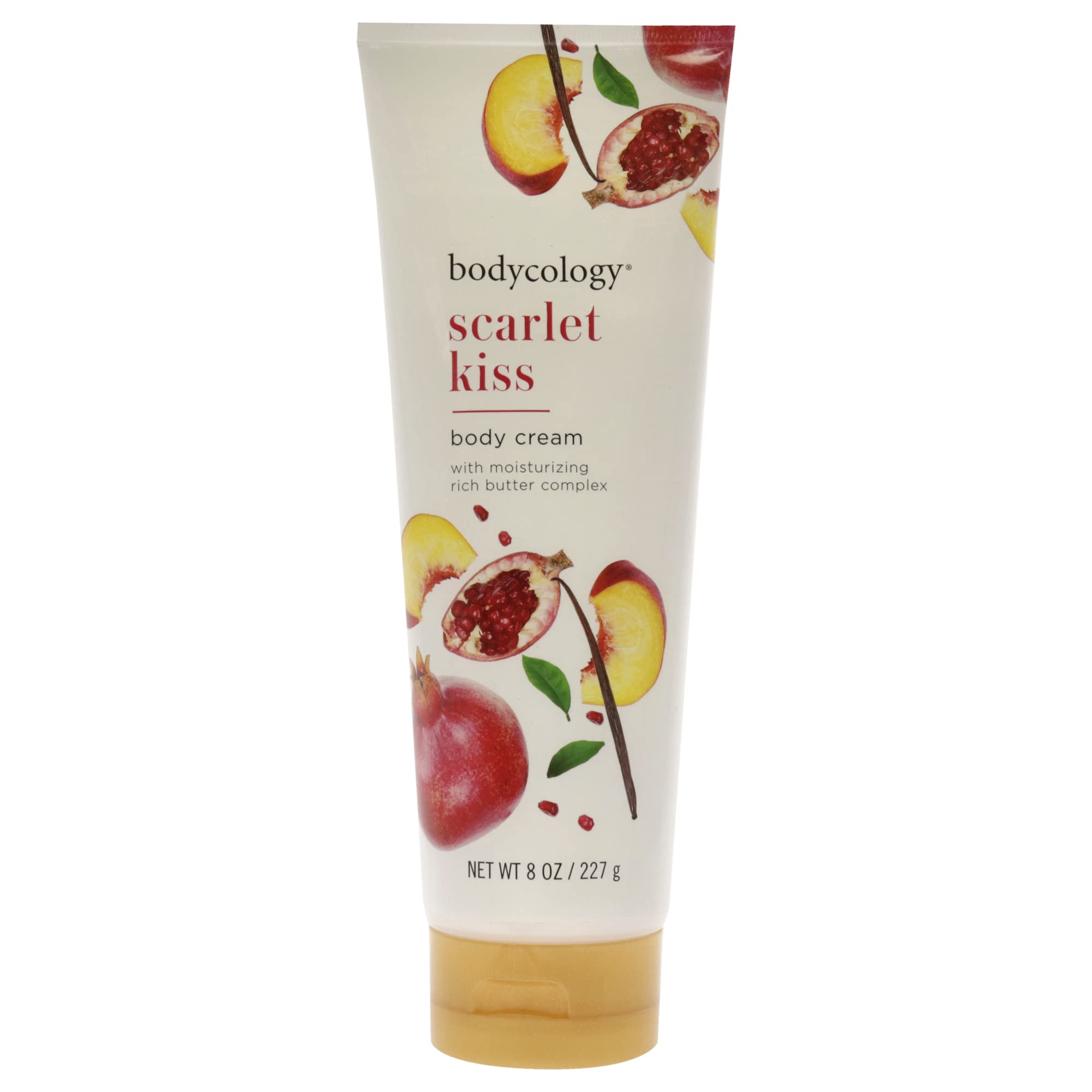 Bodycology Scarlet Kiss For Women 8 oz Body Cream