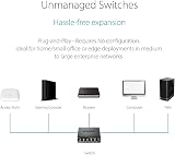 D-Link DGS-105/B 5-Port Gigabit Metal Desktop Unmanaged Network Switch UK view 8