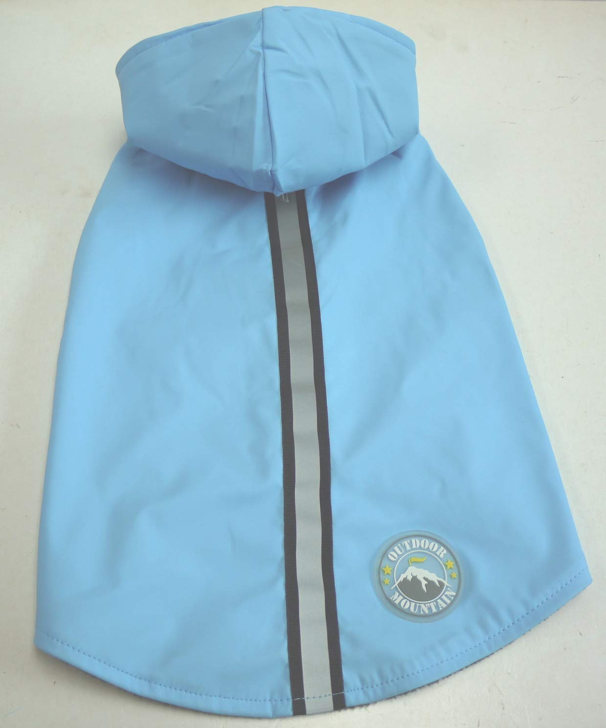 Pistachio Pet - Stylish Dog Rain Coat With Hood (Blue) (S)