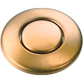 INSINKERATOR Air Switch Sink Top Decorative Button, STC-BB, Brushed Bronze | Compatible with INSINKERATOR Dual Outlet Garbage Disposal Air Switch Kits (STS-OO and STS-OOSN)
