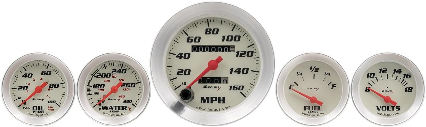 Equus E8500 5-Piece Gauge Kit