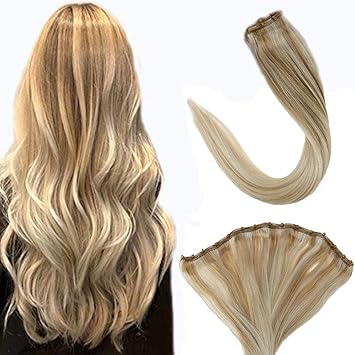 Amazon Com Laavoo 22 Inch Soft Silky Straight Hair Extensions