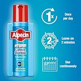Alpecin Hybrid Shampoo 375ml – Natural Hair Growth for Sensitive Dry Scalp view 5