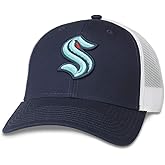 AMERICAN NEEDLE Valin Officially Licensed NHL Hockey Team Adjustable Snapback Baseball Trucker Hat, Valin Collection