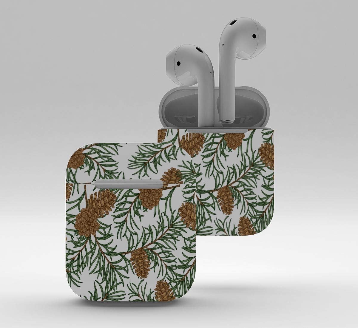 Airpod Case Sticker Decals Pine Cones Coniferous Evergreen Tree Airpods