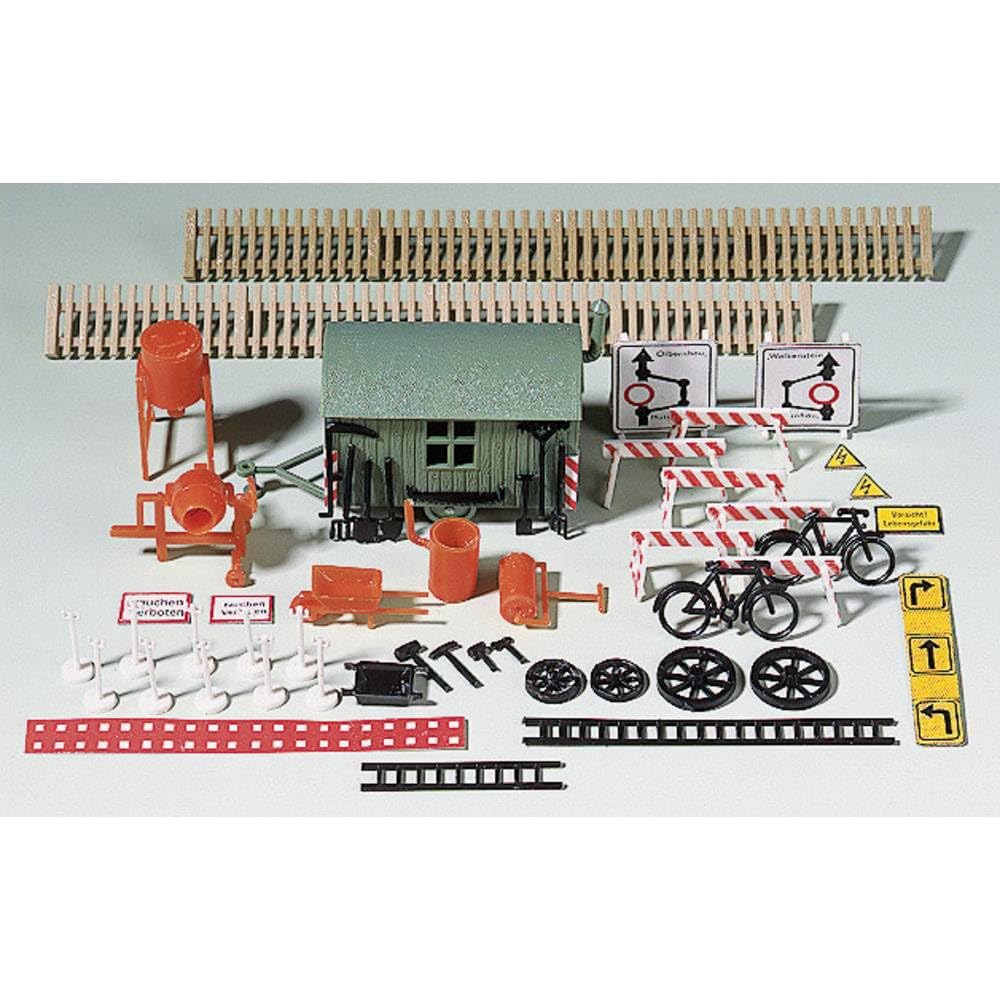 Auhagen 12267 Construction Site Accessories Modelling Kit