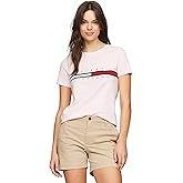 Tommy Hilfiger Womens Short Sleeve Logo T-Shirt