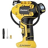 AVID POWER Tire Inflator (Battery Not Included), Compatible with DeWalt 20V Max Batteries of DCB Series, Not for Avid Power Batteries, Portable Air Compressor, Air Pump for Car, bike, ball