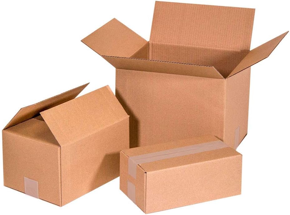 Pack of 25 Reinforced Cardboard Boxes with Single Walls, 7.87x5.91x5.91 in, Made from Recycled Cardboard - Image 5