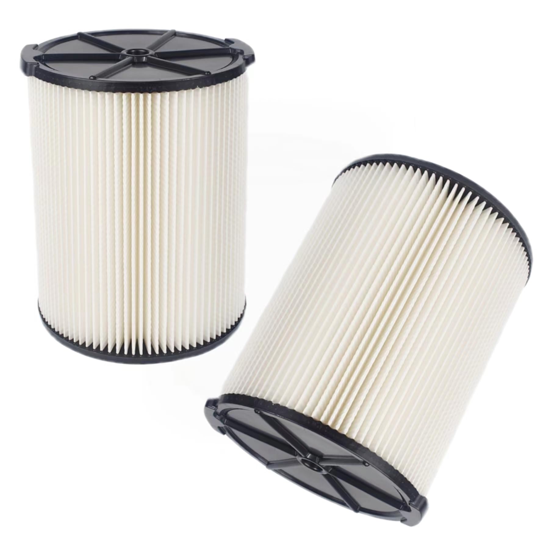Photo 1 of 2 Pack VF4000 Replacement Filter for Ridgid Shop Vac Filter 5-20 Gallon 6-9 Gallons Vacuum Cleaners, Wet Dry Vacuum filter for Ridgid shop vac filters