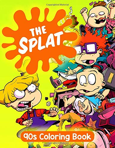 Download Mua The Splat 90s Coloring Book More Than 50 Exclusive Coloring Pages Of Nickelodeon Favorite Characters Tren Amazon Mỹ Chinh Hang 2021 Fado