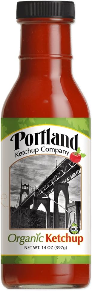 Portland Ketchup, Organic & All Natural, Best Taste, Clean Ingredients! (12 Pack)