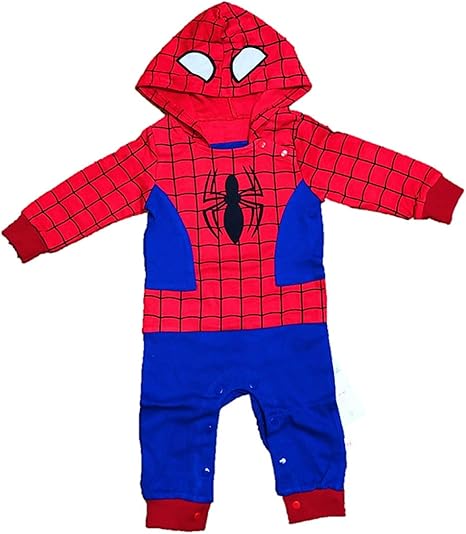 Amazon アニスト Anisto ベビー服 スーパーマン スパイダーマン 2種類 コスチューム マント付き キッズ スパイダーマン サイズ 95cm キッズコスチューム おもちゃ