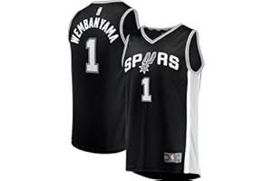 Fanatics Victor Wembanyama San Antonio Spurs Fast Break Replica Jersey - Icon Edition - Black