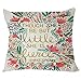 UOOPOO Though She Be But Little She is Fierce Polyester Soft Zippered Cushion Throw Case Pillow Case Cover 18 x 18 Inches