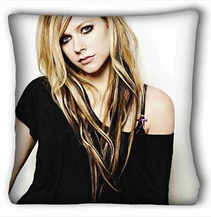 Custom Avril Lavigne Zippered Body Pillow Case Cover Size 20