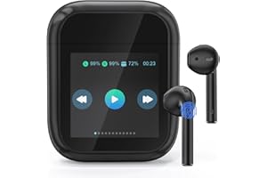 RODXEGU Ai Translation Earbuds Real Time 144 Languages & Accents Translator Earbuds with 8-Language Offline Translating Earbuds, Audifonos Traductores Inglés Español for Learning Travel Business Black