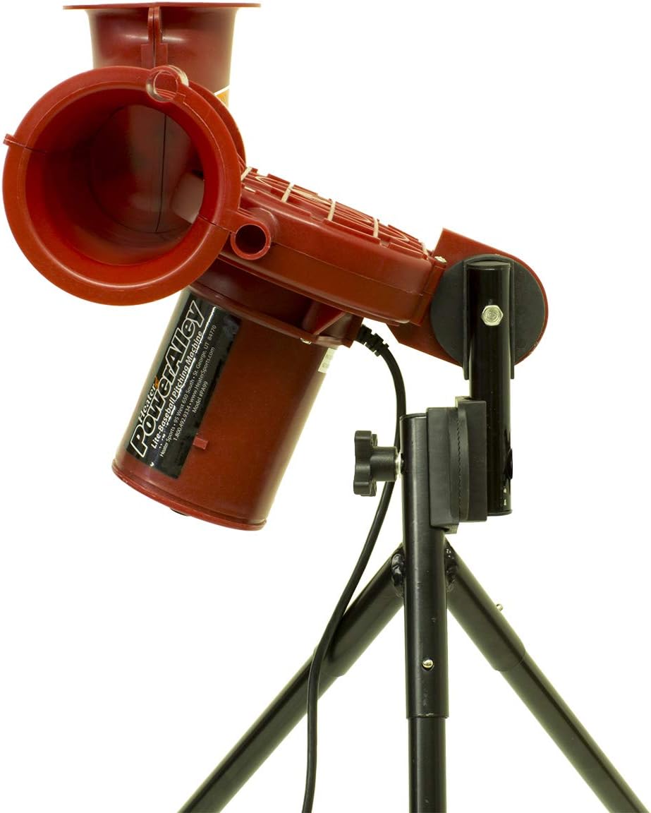 Heater Sports PowerAlley Lite Curveball Pitching Machine for Kids, Teens, and Adults : Sports & Outdoors