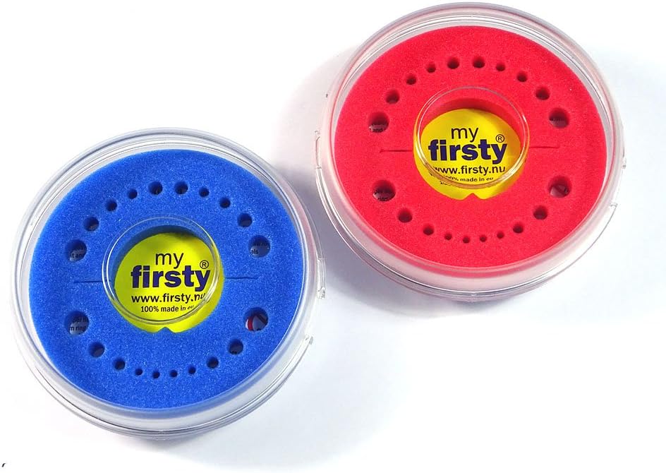 2 Comboset Tooth Fairy Boxes (Boy/Girl) (red/Blue) Free Fridge Magnet Stickers, Ships Every Tuesday and Friday