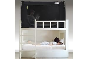 RIYDH Bed Tent Bed Canopy Bunk Twin Size Tents for Adult and Kids- Portable Dream Tent Indoor Sleeping Tents 70% Blackout with 3 Doors Breathable Big Space Tents