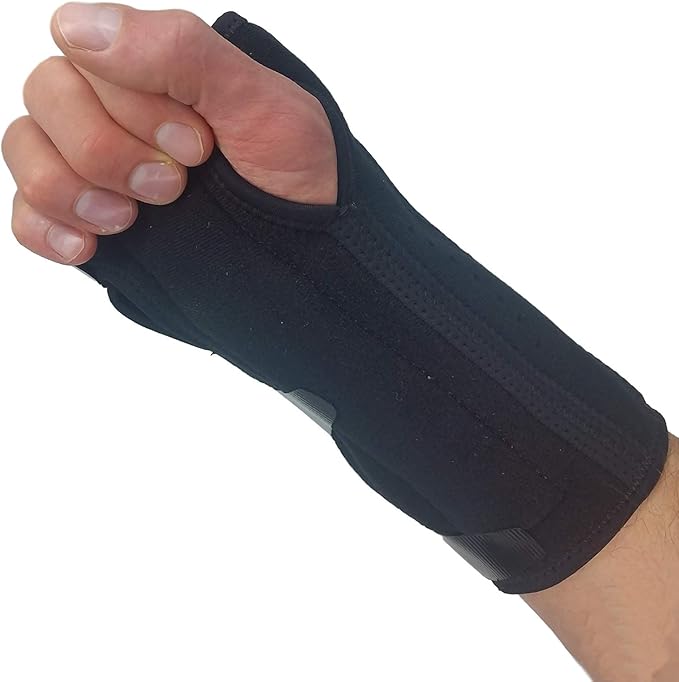 Carpal Tunnel Wrist Brace Night Support New Padded Palm Design