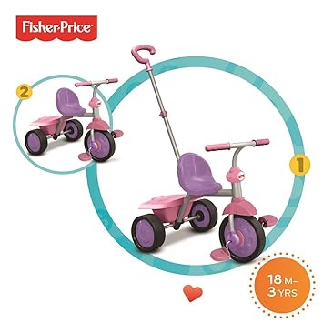 Fisher-Price 335-0233 - Dreiräder Glee, pink