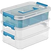 STERILITE Layer Stack & Carry Box, 10-5/8-Inch