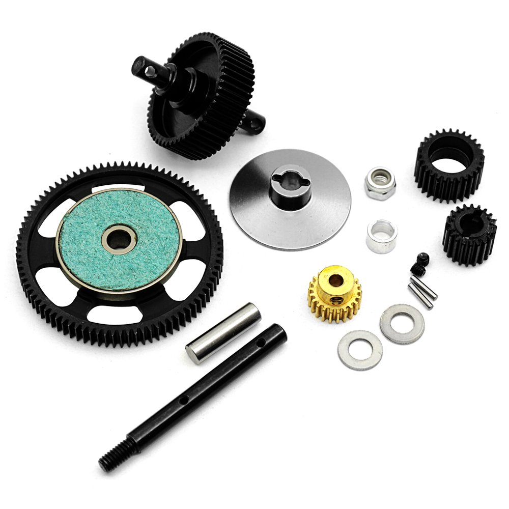 AXspeed Steel Gear Set For Axial SCX10 Honcho/Dingo/Jeep/Deadbolt Car