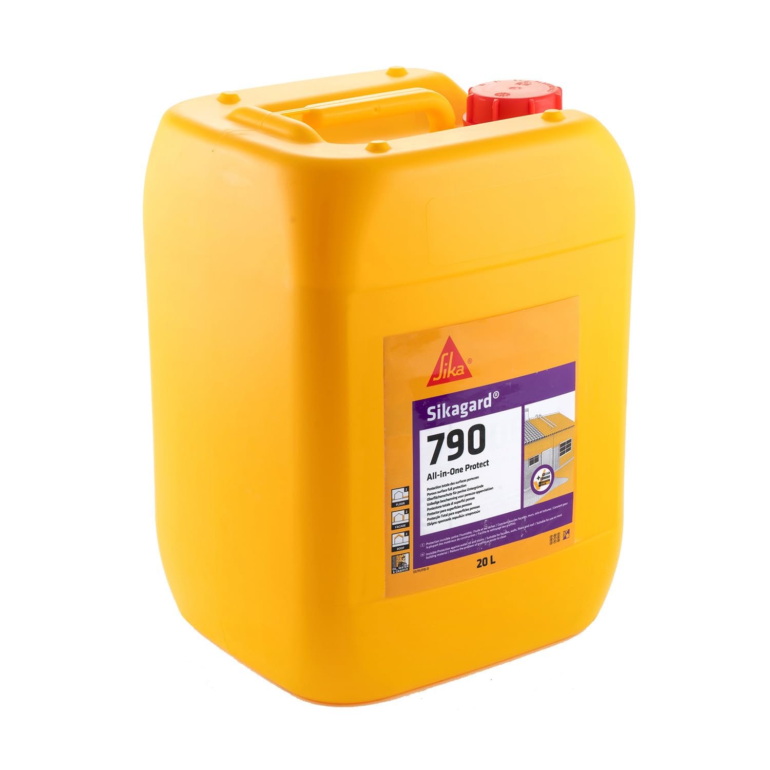 Sikagard 790 All in One Protect Protective Impregnation for Porous Surfaces, 5L
