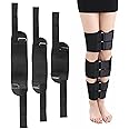 GGFSSQ Leg Correction Belt - 3 in 1 O/X Adjustable Leg Corrector Bandage - bow, Inside Eight Character Corrector Belt, Knock Knee Braces (XL)