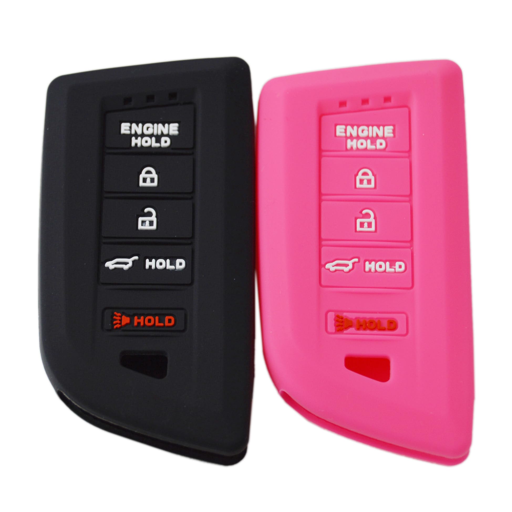 Photo 1 of Silicone Rubber Keyless Remote Smart Key Fob Case Cover Protector for Acura MDX RDX CDX Integra 2022 2023 2024 2025