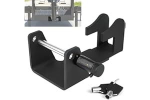 OKSTENCK Heavy Duty Gooseneck Trailer Lock with Key Padlock for Heavy Duty Trailers, Livestock Haulers and RVs Gooseneck Lock
