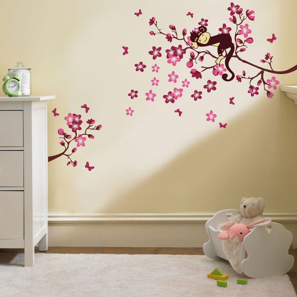 WALPLUS Removable Wall Stickers for Kids Nursery Bedroom Decor, Playroom Art, Baby Room, Girls & Boys - Image 3