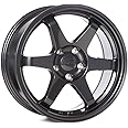 9SIX9 SIX-1 Carbon Gray Wheel with Aluminum (17 x 8. inches /5 x 100 mm, 35 mm Offset)