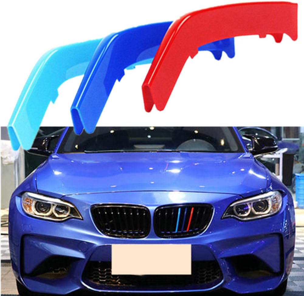 TOPGRIL MColored Stripe Grille Insert Trims MPerformance Sport Grille