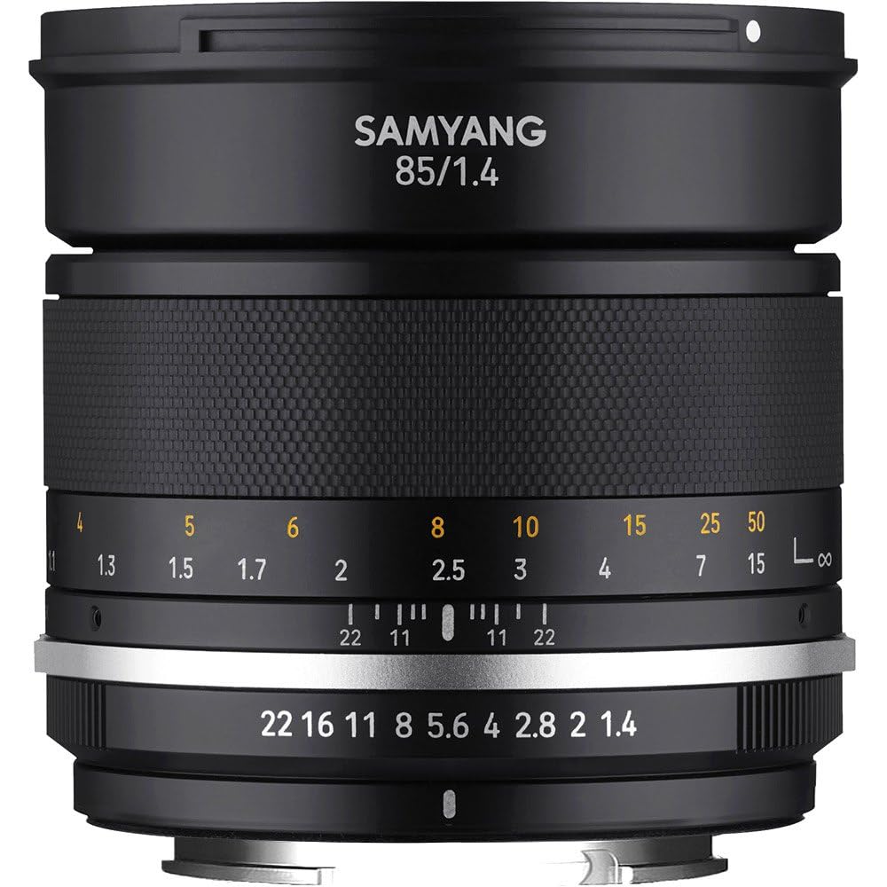 Samyang MF 85mm F1.4 MK2 Manual Focus Lens for Fuji X