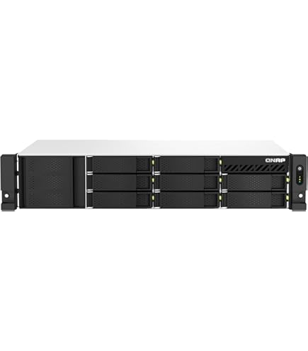 Amazon.com: QNAP TS-855eU-RP-8G-US 8 Bay High-Speed 2U Short-Depth