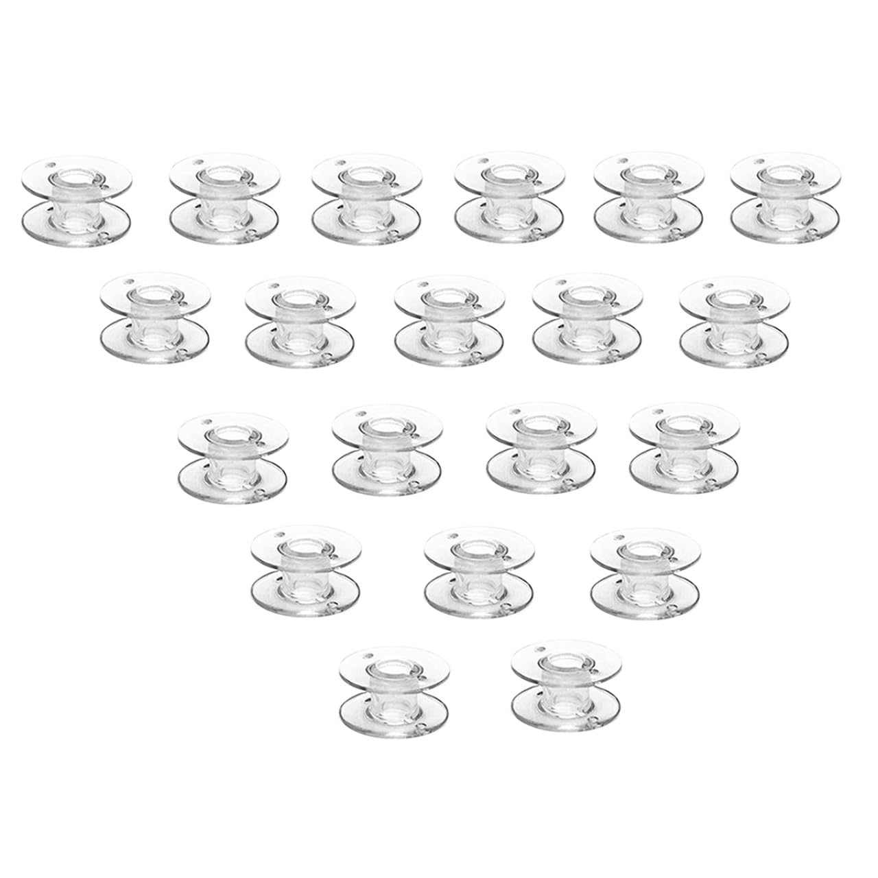 OSALADI Sewing Machine Bobbins 20pcs 2.1cm Bobbins Bobbin Winder Sewing Machine Sewing Supplies Brother Sewing Machine Bobbins