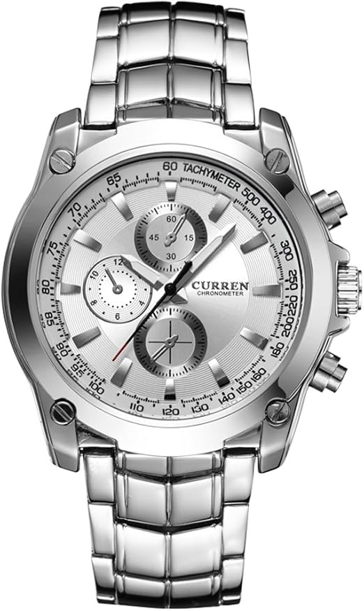 curren watch silver