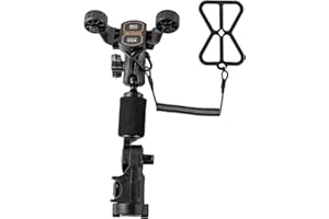 YakAttack RotoGrip Phone Holder Pro with LockNLoad Mount | Kayak Phone Mount for Fishing & Boating | One-Hand Operation | Fits iPhone 15 Pro Max, Galaxy S24 Ultra, Pixel 8 Pro | Made in USA