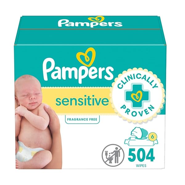 PAMPERS SENSITIVE WIPES – 504 COUNT