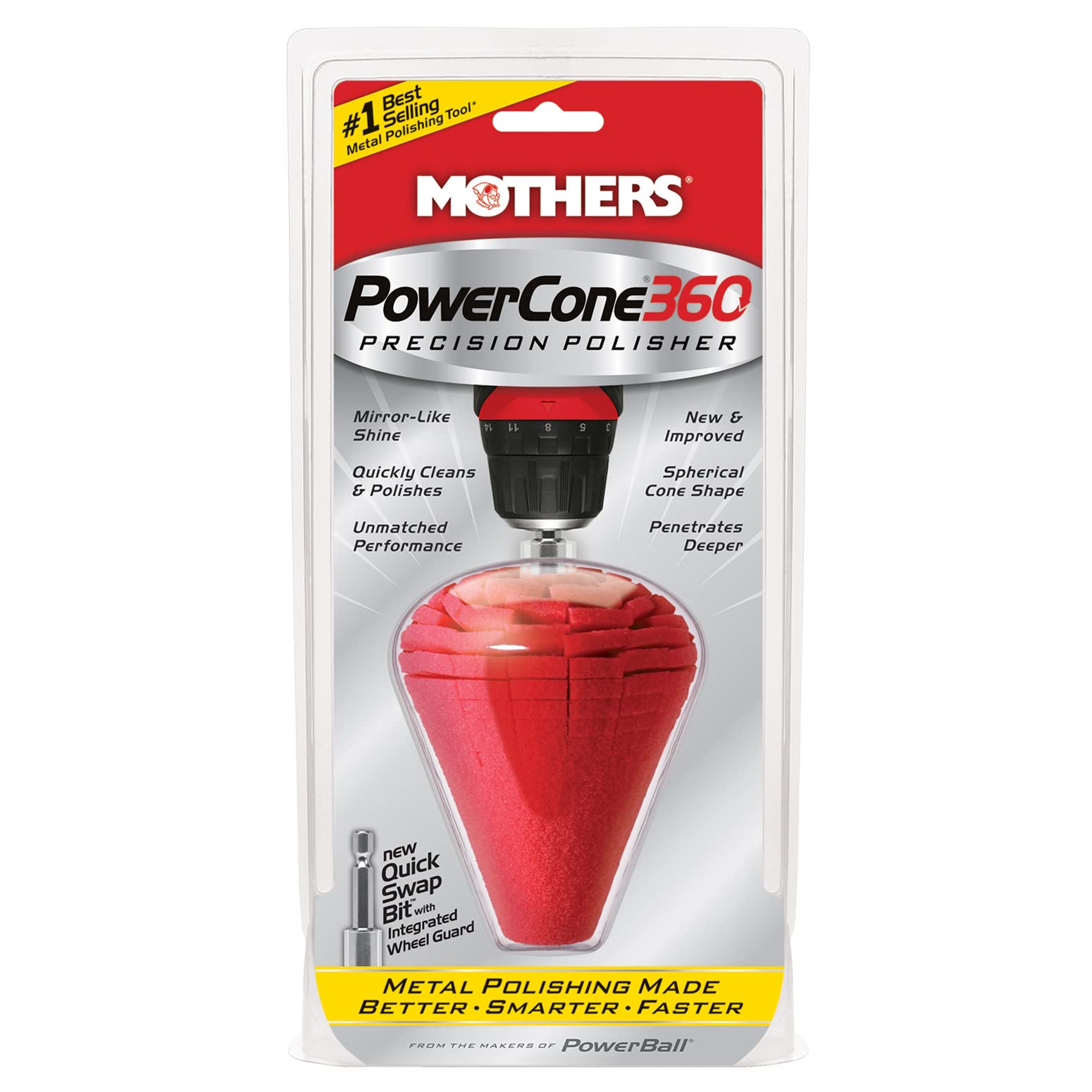 Mother's 05146 PowerCone Metal Polishing Tool