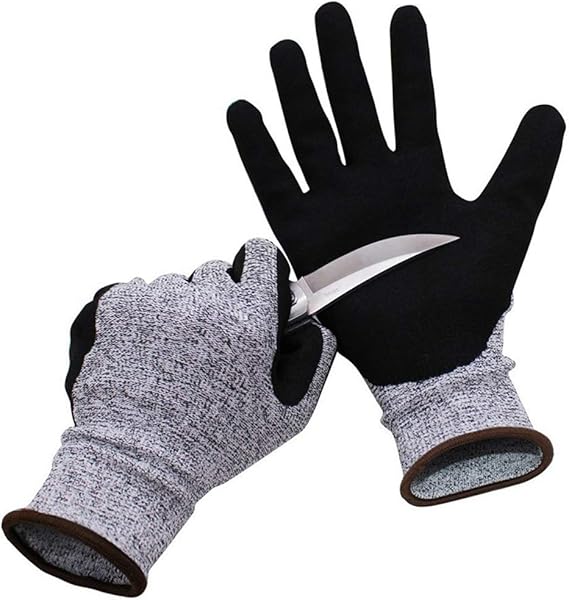 Safety Cutting Gloves Cut Resistant Gloves Kitchen Meat Cuttin