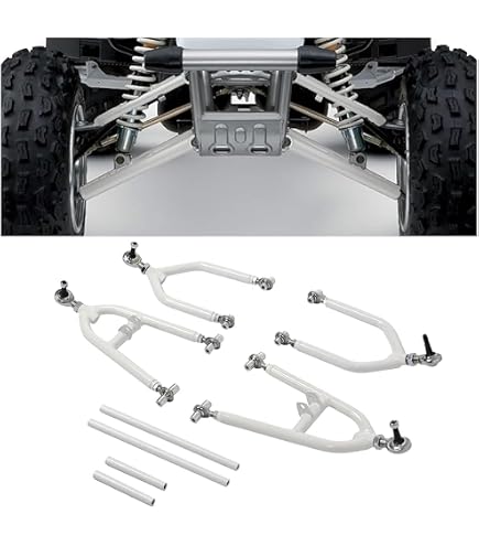 Kit De Bajada Para ATV Yamaha Banshee/Warrior 350 - Delantero Y Trasero Ajustable, Aleación CNC