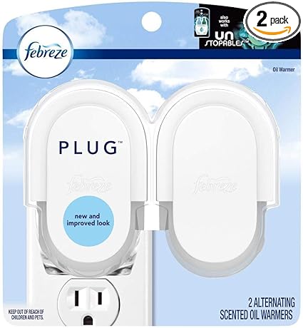 Amazon Com Febreze Noticeables Dual Scented Oil Warmer 1 75 Ounce 2 Count Health Personal Care